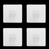Alamic 4 Pack Shower Caddy Adhesive Sticker Hook Mount for