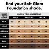e.l.f. Soft Glam Foundation, Medium Coverage, Long-Lasting & Buildable Foundation
