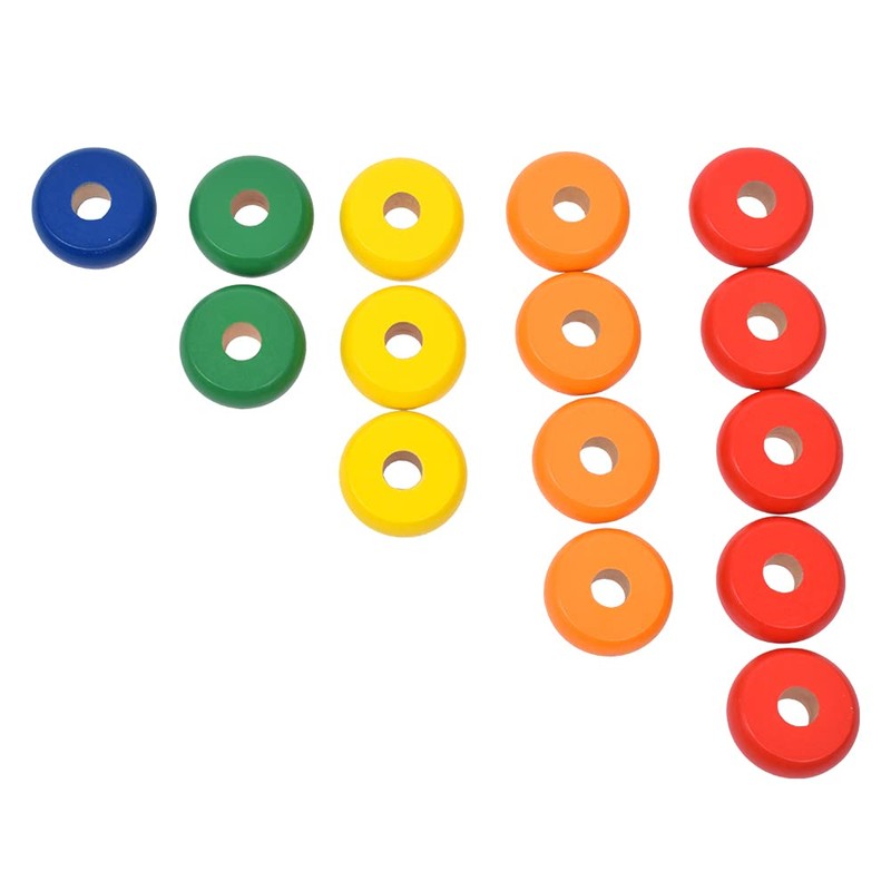 Goki 58941 Sorting Game Learn to Count with Rings