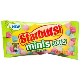 STARBURST MINIS SOURS SINGLES 24CT