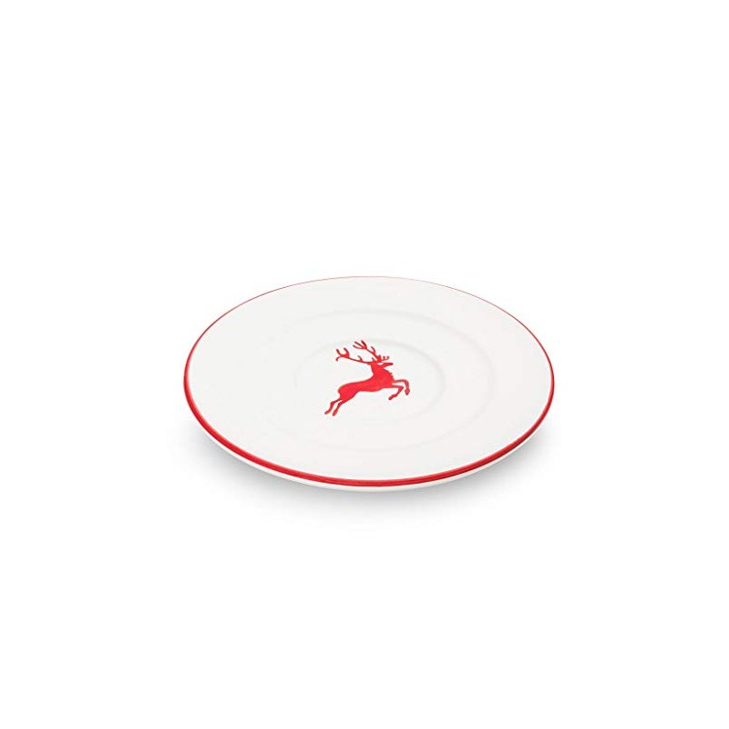 GMUNDNER KERAMIK Manufaktur 0318TUGO16 Ruby Deer Coffee Gourmet Saucer Diameter