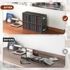 SANFURNEY 52 Slots CD Holder, Wall-Mounted CD Holder Stand
