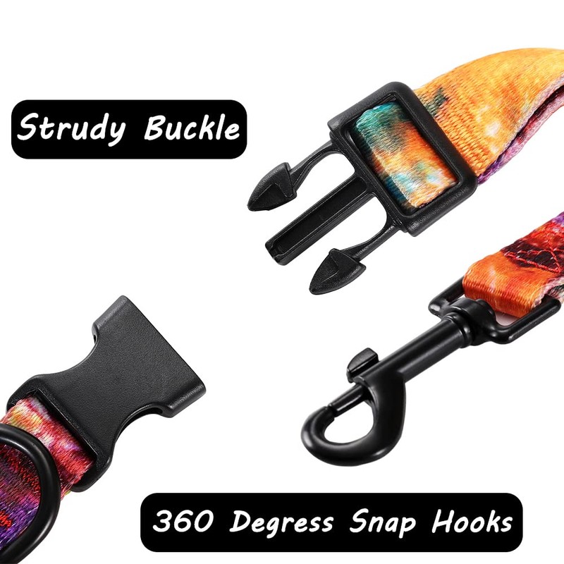 Welyeme Dog Collar and Leash Set for XSmall Small Medium