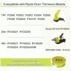 For RYOBI 6Pack For Ryobi Twisted Trimmer Line Spool For