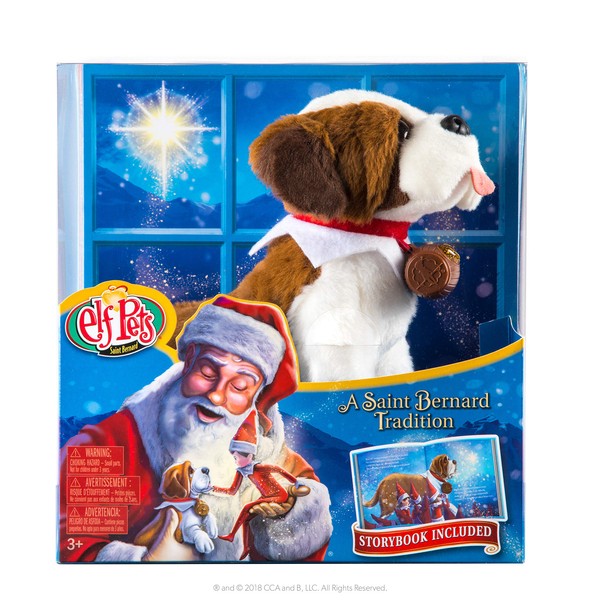 Elf on the Shelf EPSB Pets: A St. Bernard Tradition Plush
