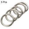 PATIKIL 42x31x5.5mm Spring Gate O Rings, 5 Pack Round Snap