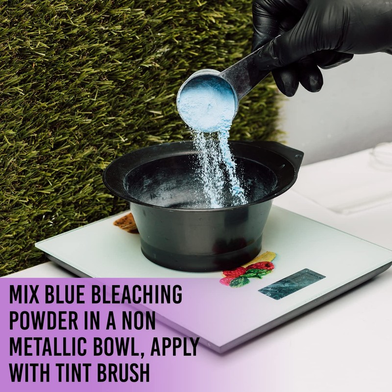 Temora Premium Dust Free Blue Bleaching Powder For Blonde Hair