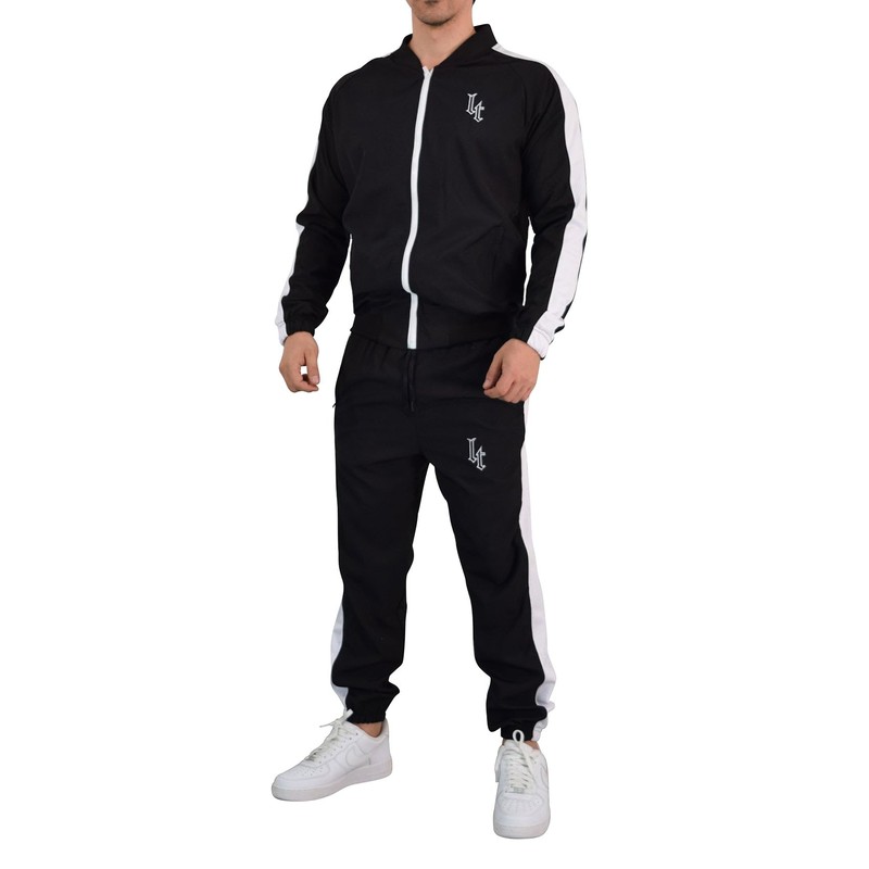 JOHN LEOPARD - Leopard Training Featherweight Tracksuit Deep Black Talla