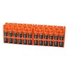 Storacell by Powerpax AAA Battery Storage Caddy, Orange - Holds