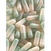 Empty Gelatin Capsules Size 3 Light Mint & White (100)