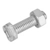 20 Set 22mm M6x22 Bolts and M6 Nut Aluminium Nuts