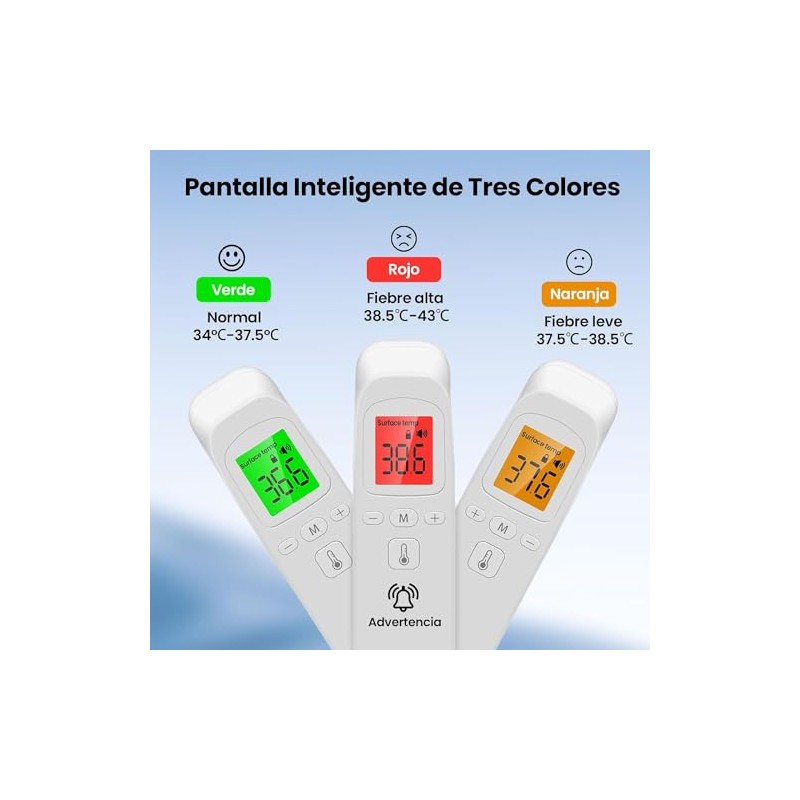 Termómetro Digital de Temperatura de Bolsillo Ultra Delgado y Portátil