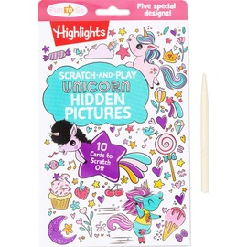 Scratch-and-Play Unicorn Hidden Pictures (Highlights Fun to Go)