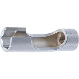BGS 70988-17 | Special Socket Spanner Insert, Slotted | Drive Internal Square 10 mm (3/8 Inch) | SW 17 mm