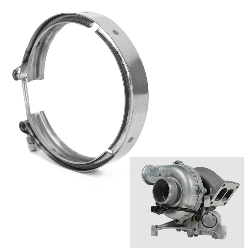 Turbocharger Exhaust V-Band Clamp 186917 Stainless Steel Fit for Cummins