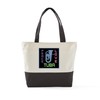 CafePress Peace Love Tuba Canvas Tote Top Zipper Closure