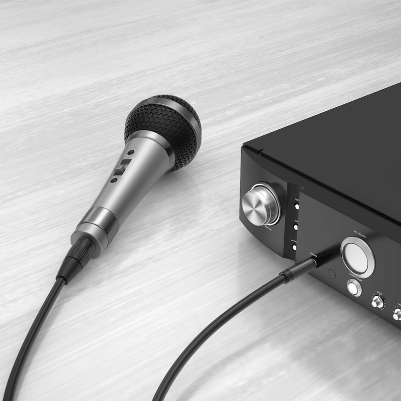 Yinker 3 m XLR to Jack 6.35 mm Female Microphone