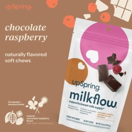 Milkflow® Breastfeeding Soft Chews, Chocolate Raspberry Flavor, 28 Ct