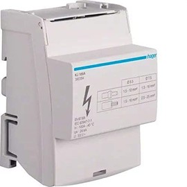 Hager Series Vega D – Block Connection Square 4 Poles 100 A 2 X 16/8 x 10 mm2