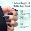 Born Pretty Matte Top Coat Gel U V 15ML -