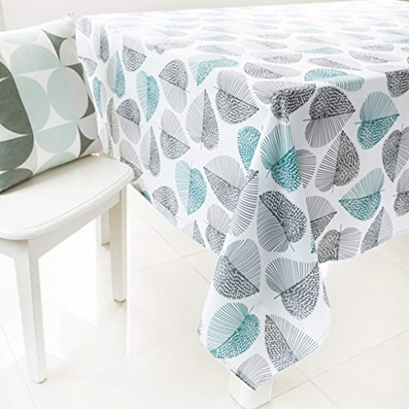 X-Labor Square Washable Tablecloth - Waterproof Oxford Fabric Table Cloth