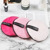 TRIXES Reusable Microfibre Make-Up Pads 3 Pack - Pink -