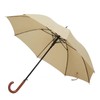 Long Umbrella Long Wooden Handle Windproof Retro Style Water Resistant