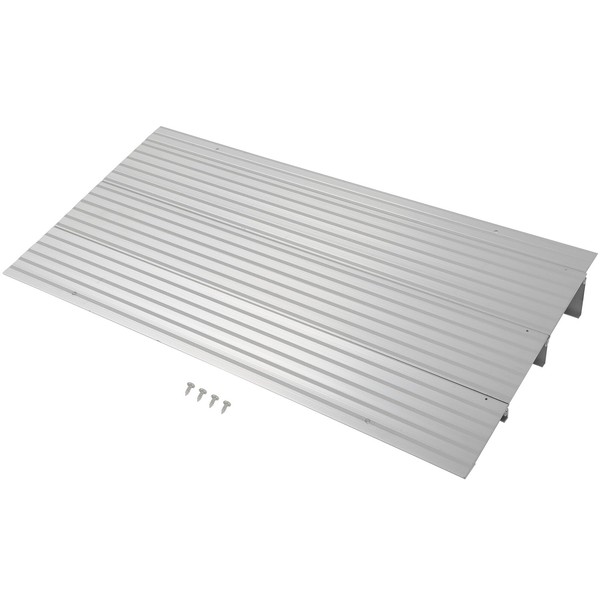 INEEDUP Threshold Ramp, Portable Aluminum Folding Handicap Ramp, Mobility Ramp