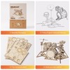 ROBOTIME 3D Wooden Puzzles for Adults Miniature Musical Instrument Model