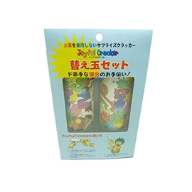 Joyful Cracker Replacement Ball Set of 2 6 Color Metal Tape x 6 Color Metal Tape