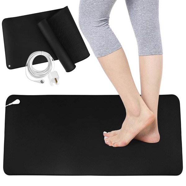 Grounding Mat, 30x100cm Earthing Mat UK for Improved Sleep,Grounding Bed