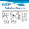 HQRP Pre-Motor Filter Replacement for Dirt Devil F44 304019001 fits