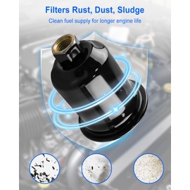 Fuel Filter Fit for Toyota Tundra 2000 2001 2002 2003 2004 3.4L 4.7L Replace 2303062010