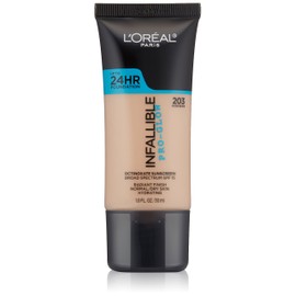 L'Oréal Paris Infallible Pro-Glow Foundation, Nude Beige, 1 fl. oz.