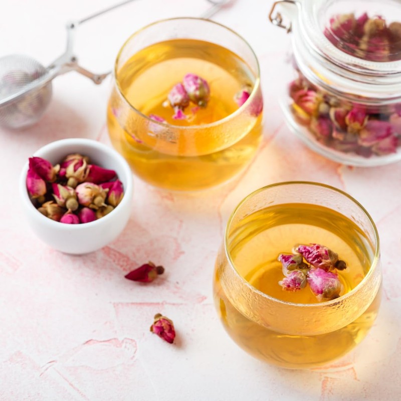 Rose Buds Dried, Rosebuds Infusion (50g, 1.8 oz), Rosebuds Tea,