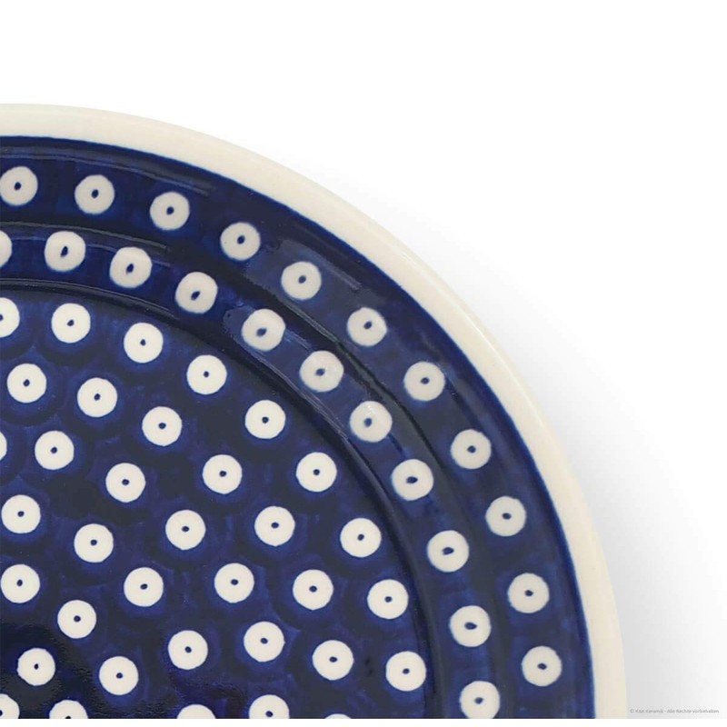 Bunzlauer Keramik Flat Plate Shape 2 Diameter 24.8 cm Height