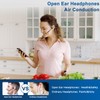 BANIGIPA Bluetooth Headset with Microphone, Open Ear Headphones Wireless Bluetooth