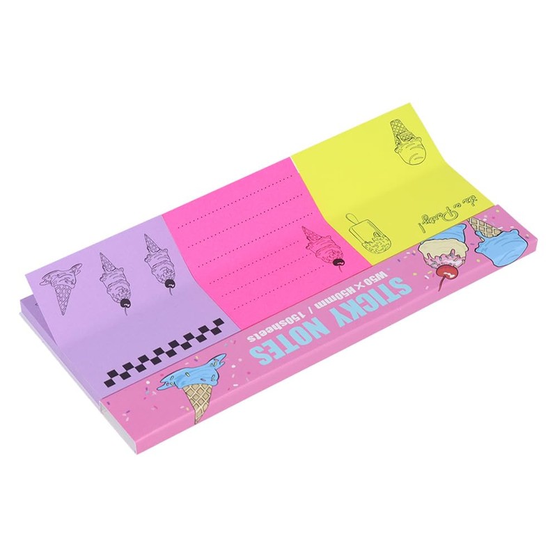 Sunstar Stationery S2840383 Sticky Note Pad Party Time Ice
