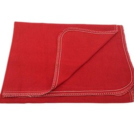 Auto Fender Cover and Seat Protector, Red 12-Pieces, Eco-friendly 100% Soft Natural Cotton, protects auto surfaces, car interiors, seats, ideal for mechanic shop, garages, body shops, DIY projects