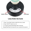 COOSPIDER UV Lamp w/Remote Control 36W UVC Light Bulb with