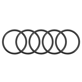 sourcing map Nitrile Rubber O-Rings 43mm OD 36mm ID 3.5mm Width, Metric Nitrile Rubber Sealing Gasket, Pack of 5