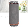 Bluetooth 5.0 Speaker Portable Flashlight Column TWS HiFi Stereo FM