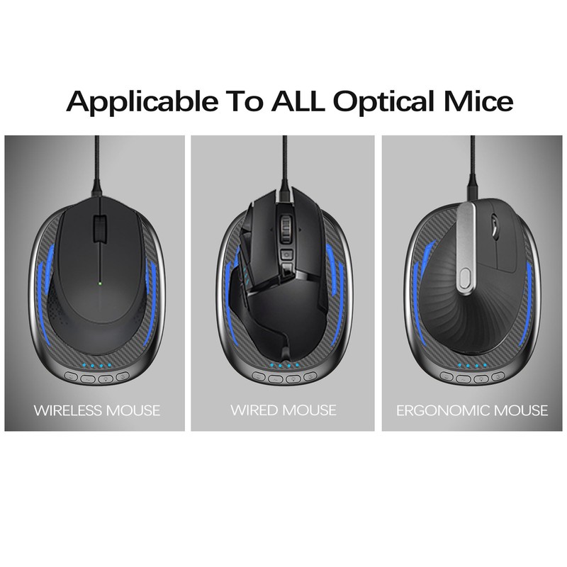 Undetectable Mouse Mover USB Portable LED Light Mouse Shaker Drive