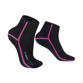 Summshall 3 mm neoprene socks for men and women, keep warm, neoprene socks, non-slip sole, neoprene socks, durability for water sports