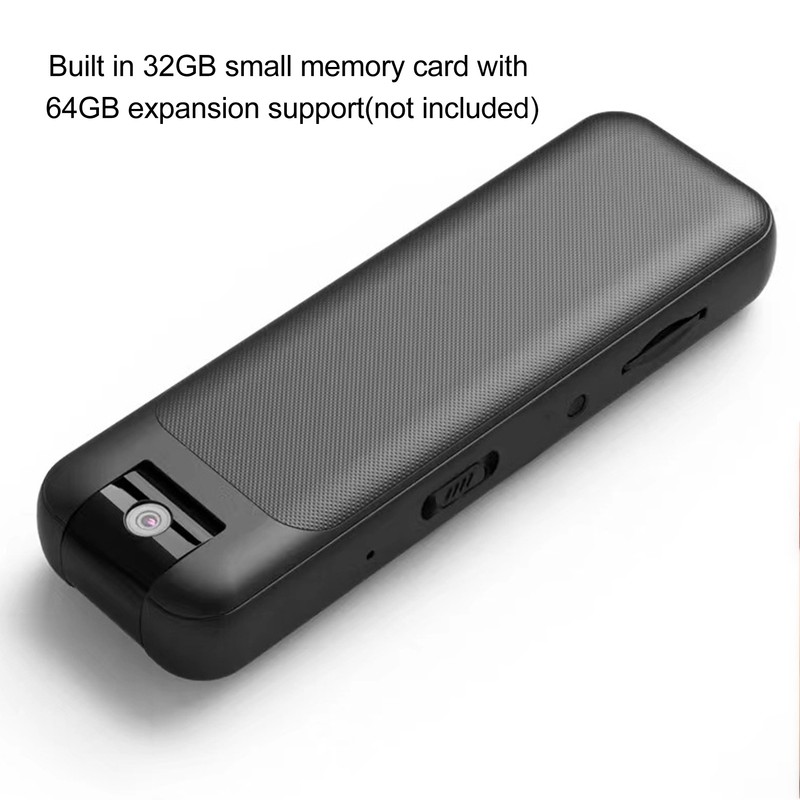 Clip Camera 1080P 155° Large Wide Angle 180° Rotating WiFi