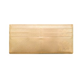 TOKAIZ TUW-001 Women's Long Wallet, Thin, Skimming Prevention, Travel, Compact, Coin Purse, Bill Compartment, gold