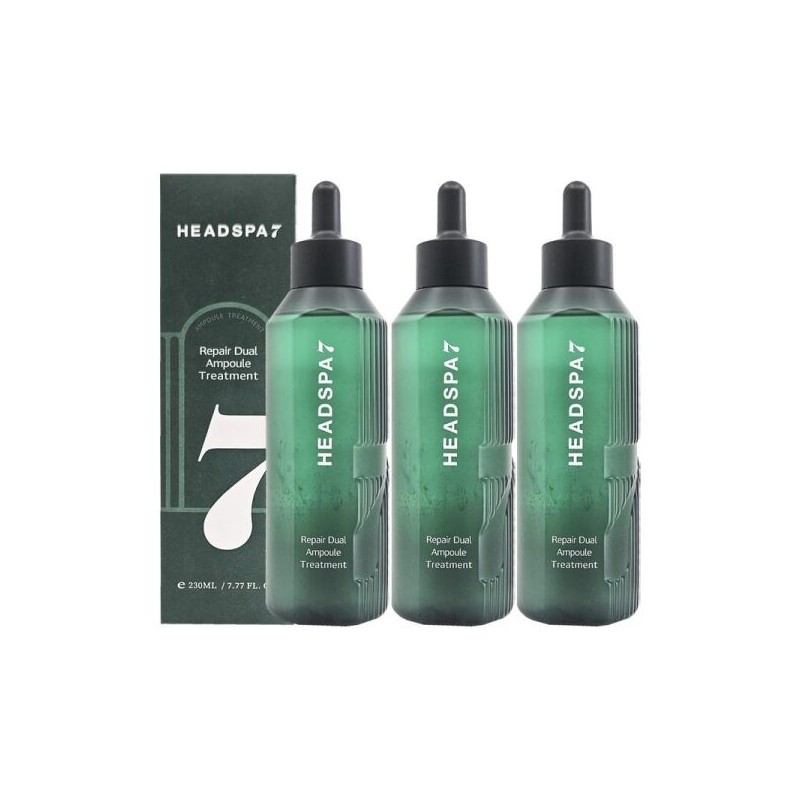 Headspa7 Dual Treatment 230ml 3 pieces / 헤드스파7 듀얼 트리트먼트