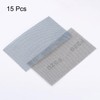 QUARKZMAN 15 Stück Mesh-Schleifblätter 320 Körnungen 2,8" x 5" Nass-/Trockenschleifpapier