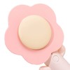 Mini Handheld Fan Cute Flower Shape Strong Wind USB Rechargeable