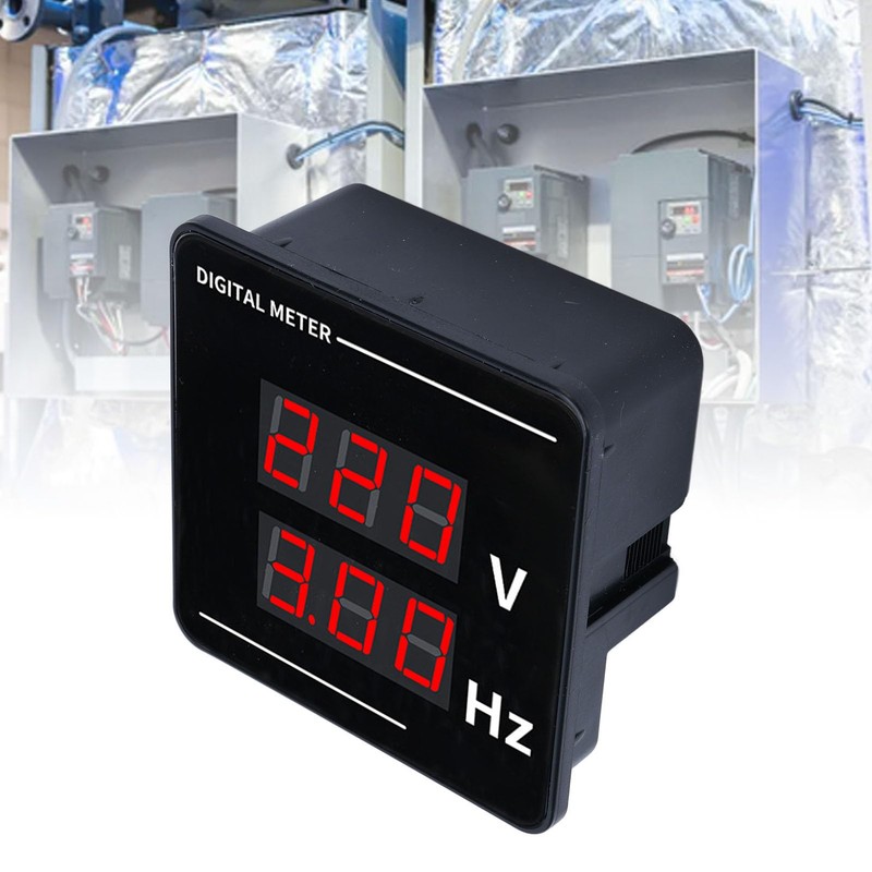 Digital AC Voltmeter Panel Mounting Meter, Digital Voltmeter Ammeter Panel,
